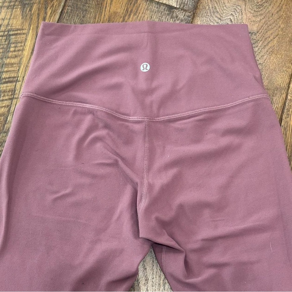 RARE: size 6 align lululemon leggings 28”